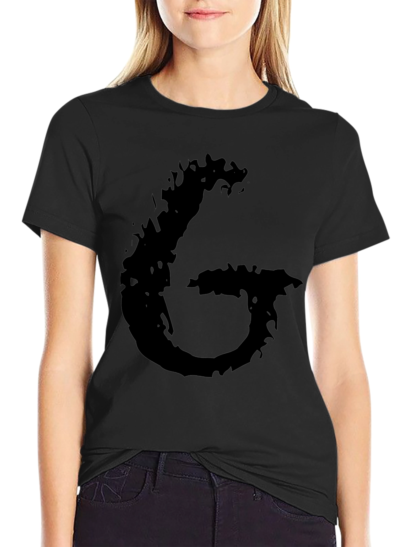Black G Graphic T-Shirt