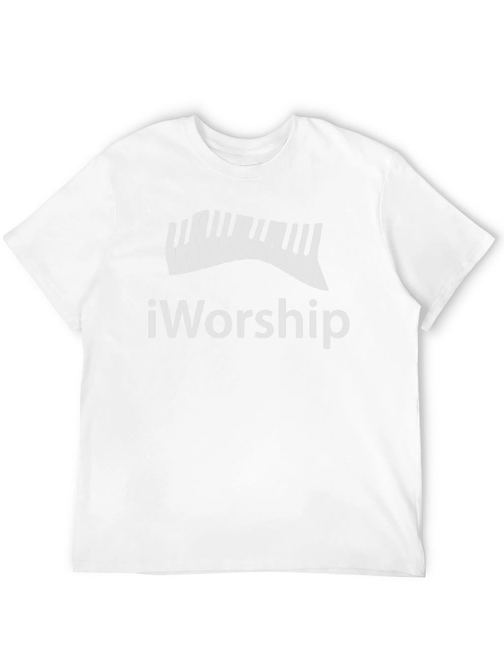 iWorship Piano Keys Graphic Tee - Black