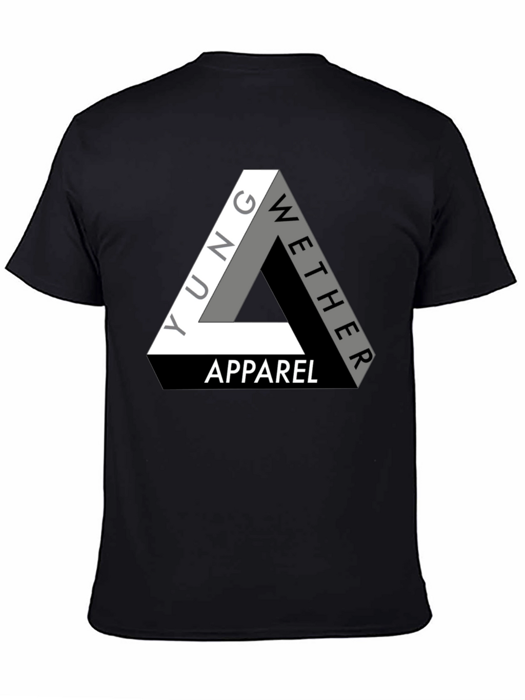 Yung Wether Apparel T-Shirt - Modern Triangle Logo Tee