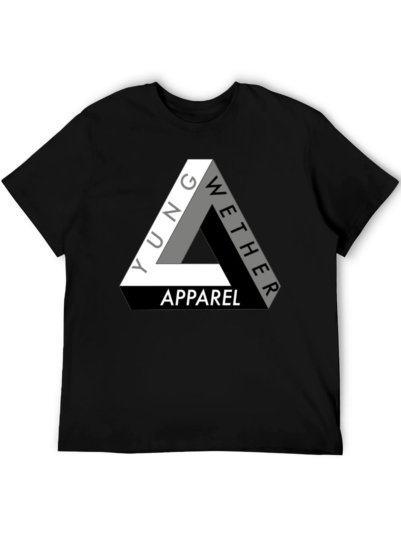 Yung Wether Apparel T-Shirt - Modern Triangle Logo Tee