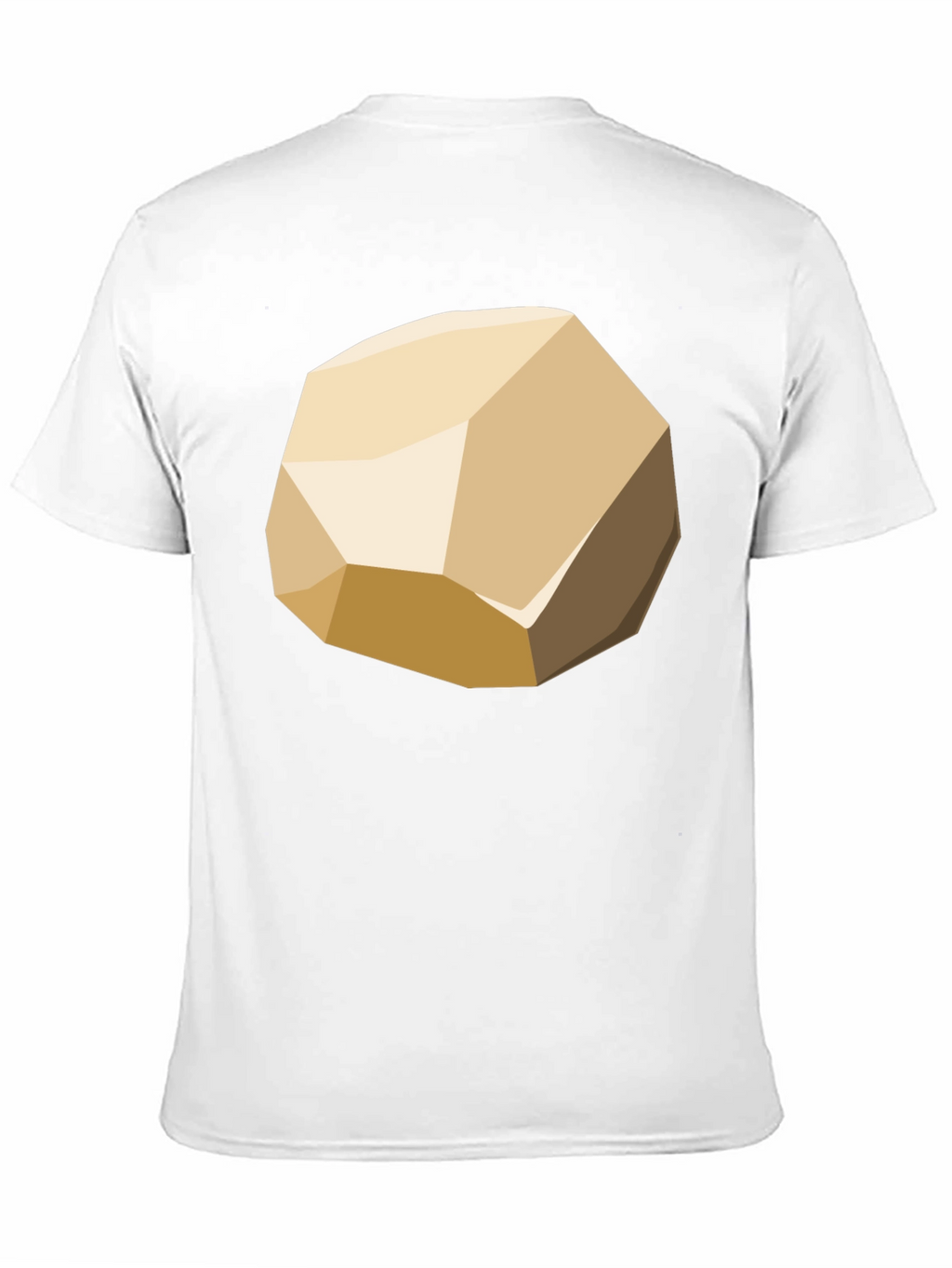 Geometric Rock Graphic Tee - Modern Casual Style