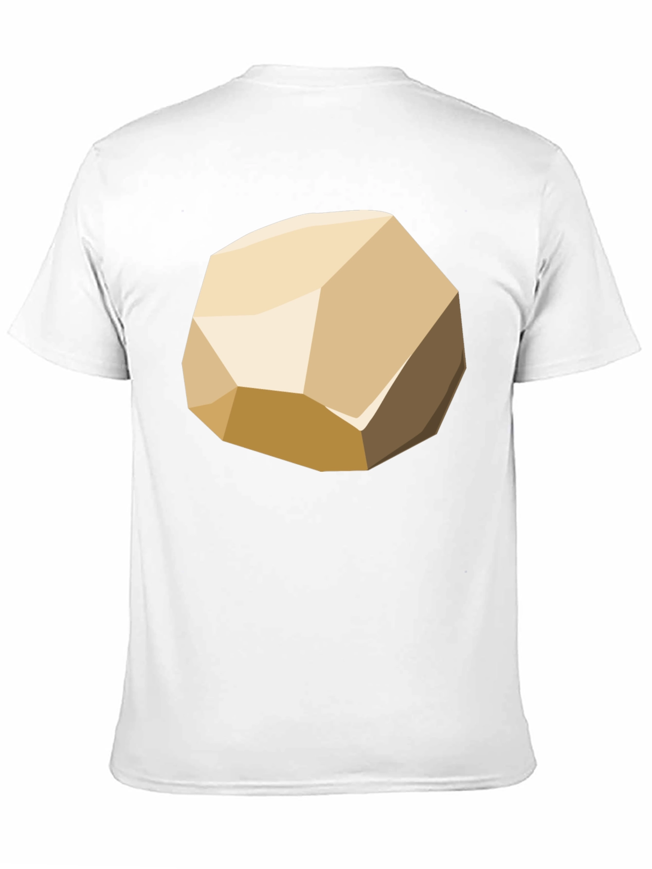 Geometric Rock Graphic Tee - Modern Casual Style