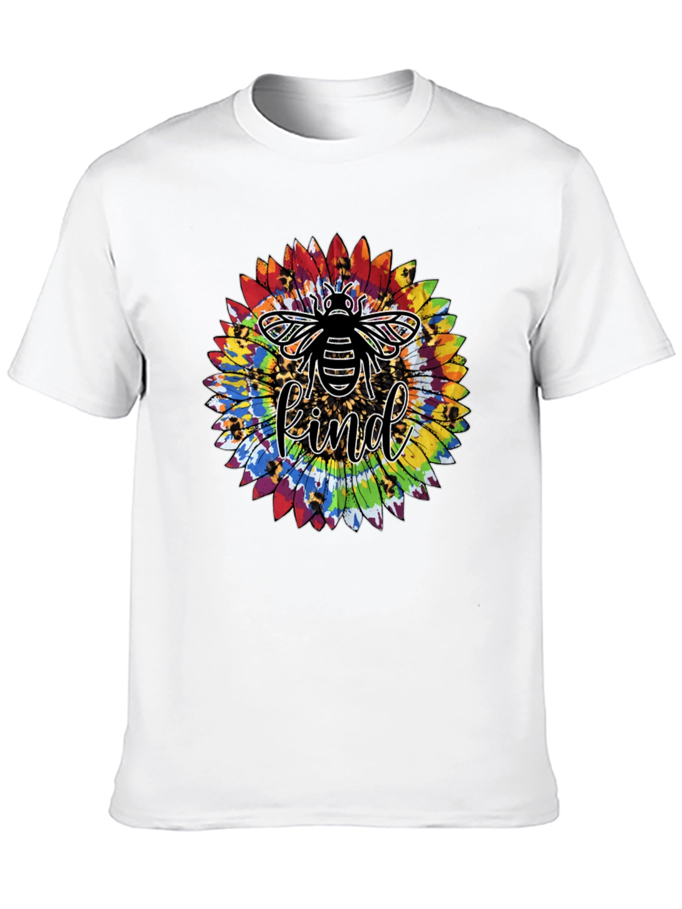 Bee Kind Sunflower Graphic Tee