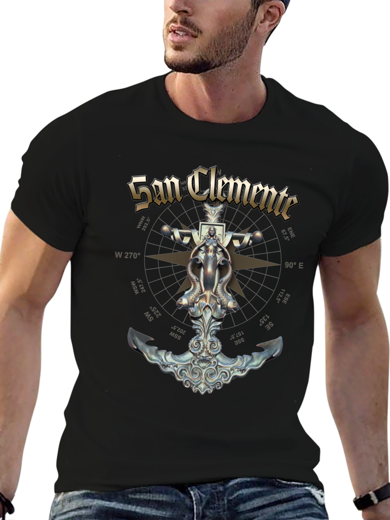 San Clemente Anchor Graphic T-Shirt