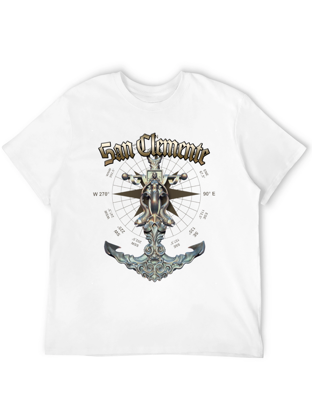 San Clemente Anchor Graphic T-Shirt
