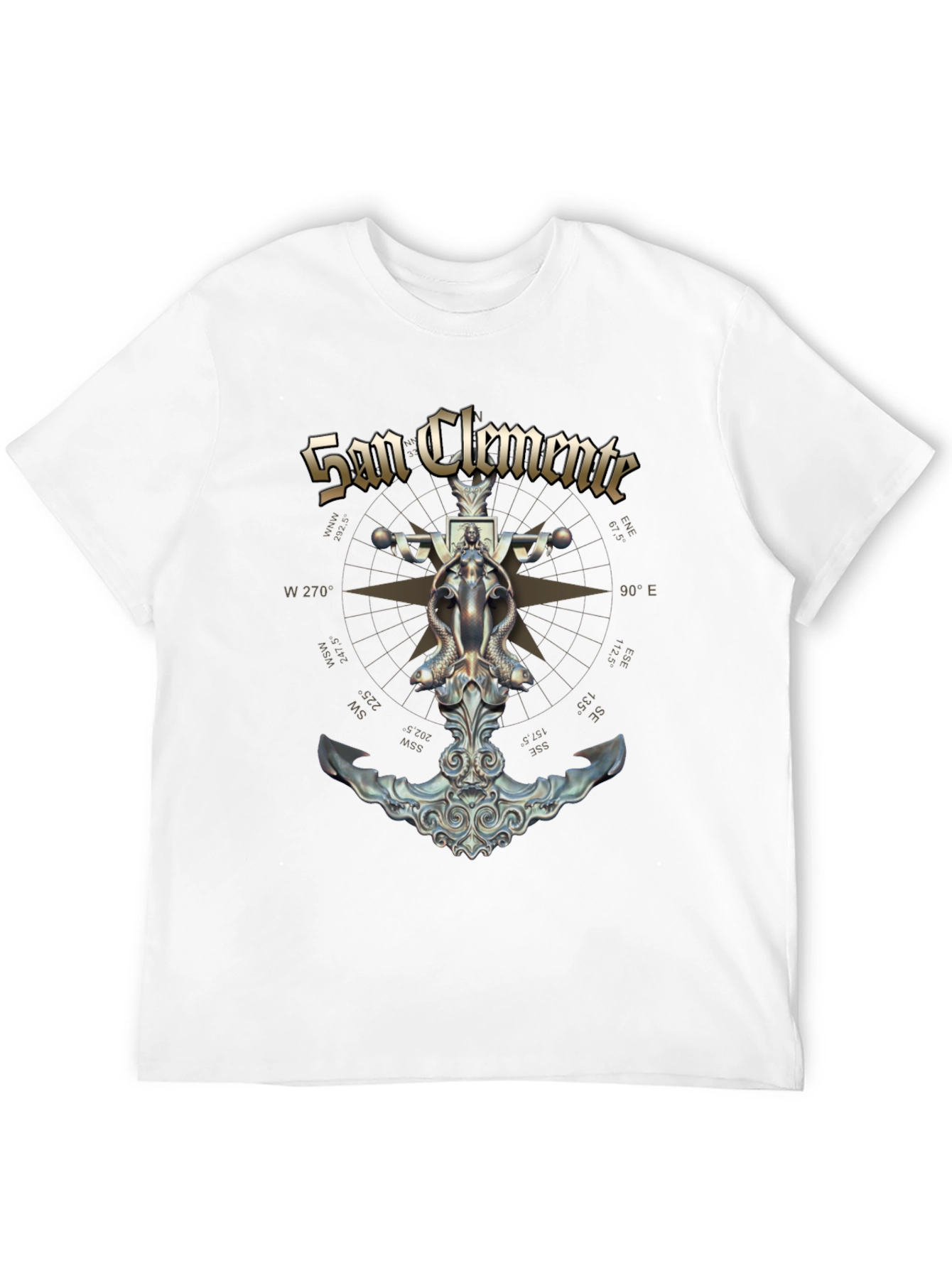 San Clemente Anchor Graphic T-Shirt