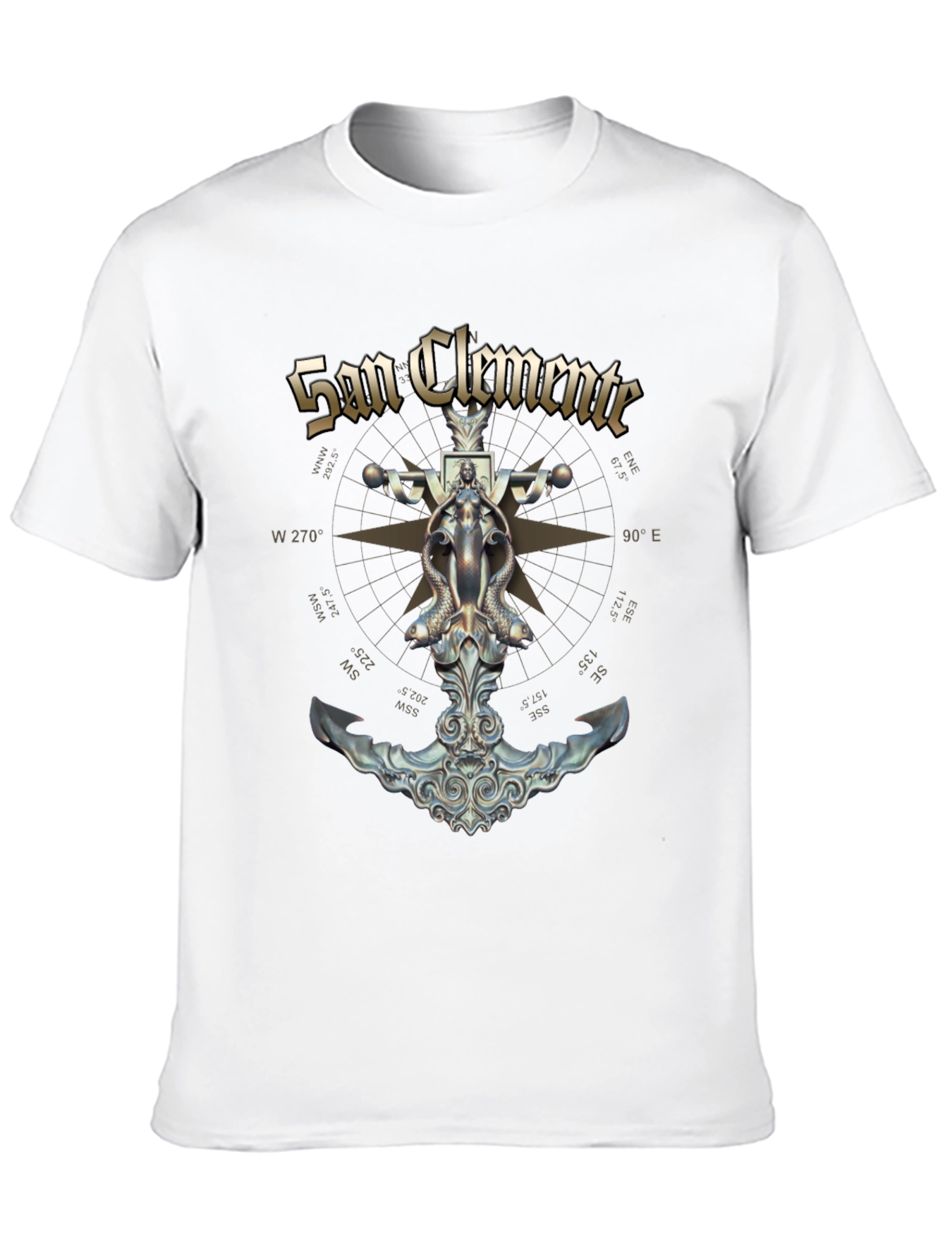 San Clemente Anchor Graphic T-Shirt
