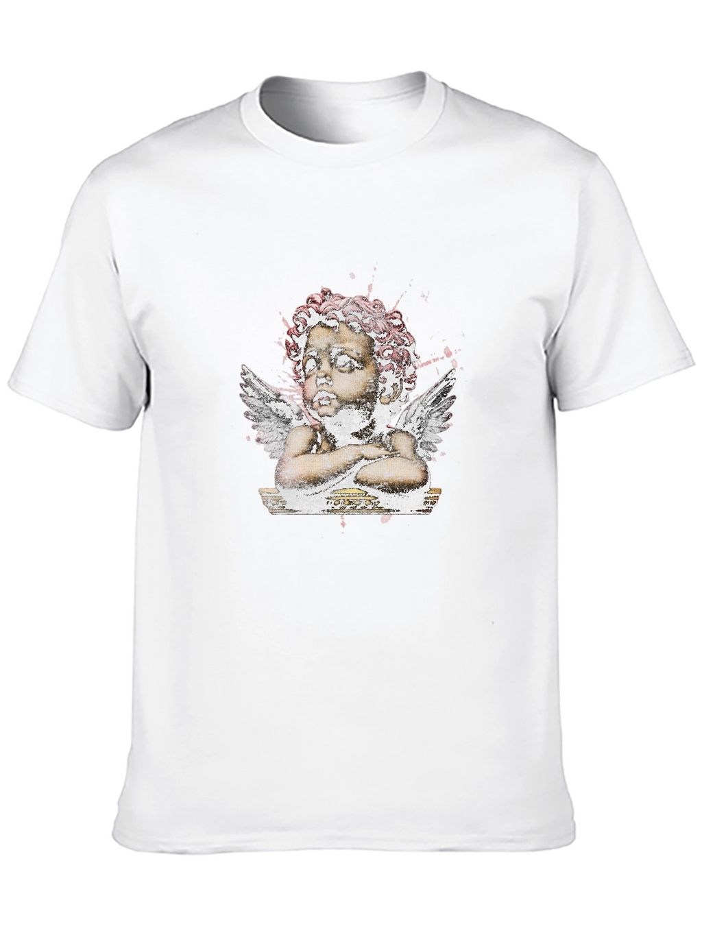 Cherub Graphic Tee - Edgy Angel Design