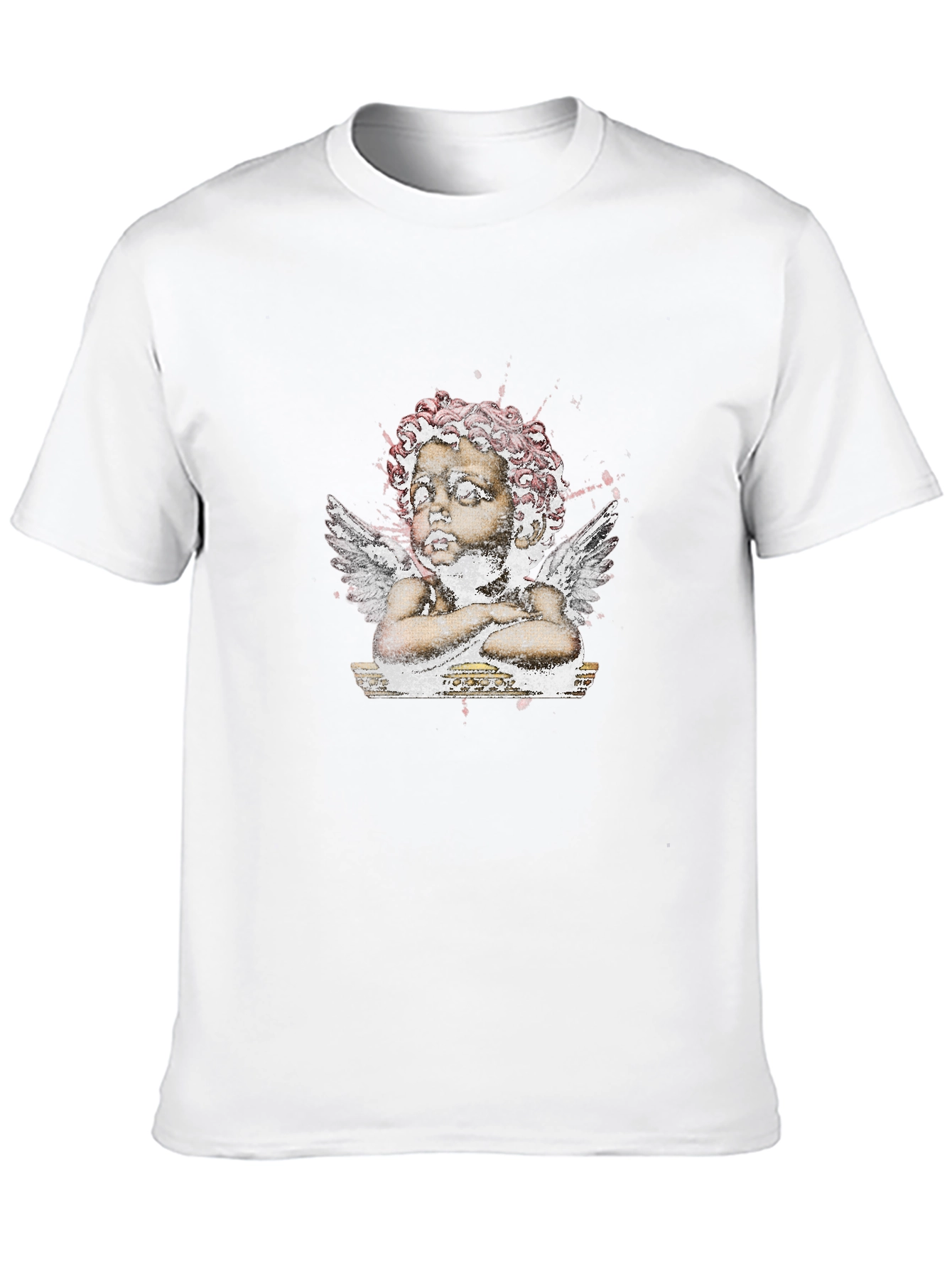 Cherub Graphic Tee - Edgy Angel Design
