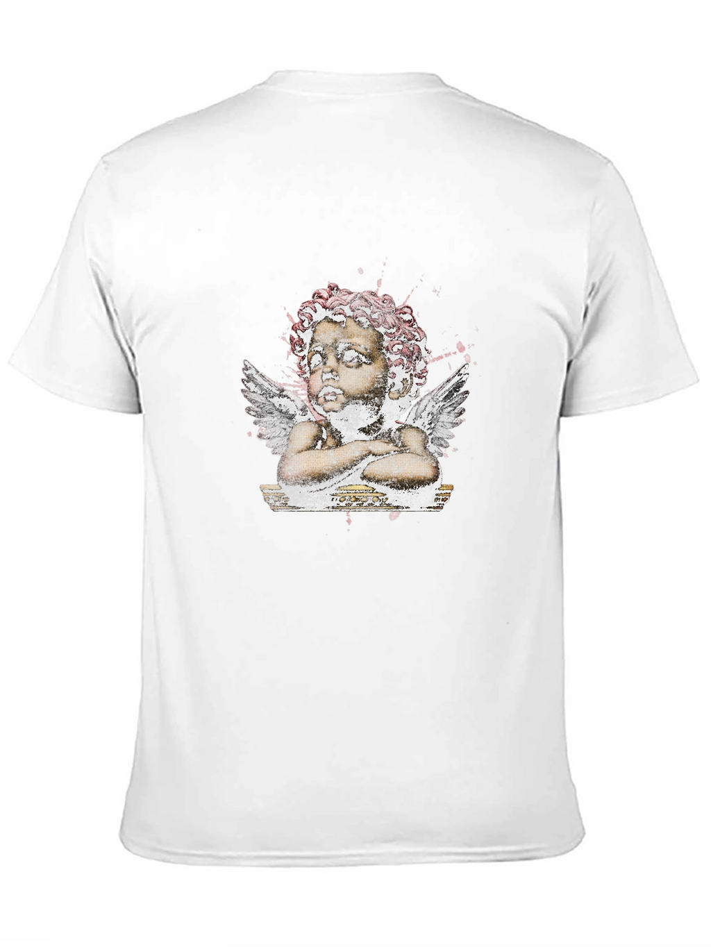 Cherub Graphic Tee - Edgy Angel Design