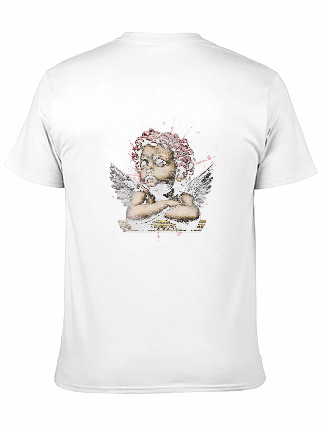 Cherub Graphic Tee - Edgy Angel Design