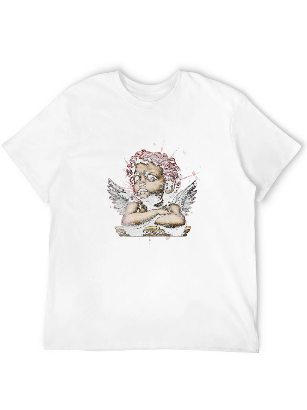 Cherub Graphic Tee - Edgy Angel Design
