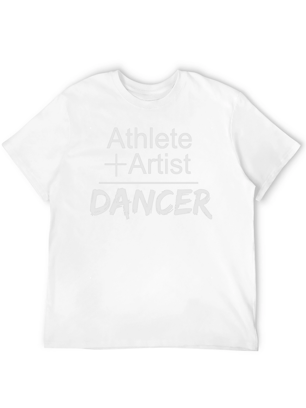 Athlete + Artist = Dancer Graphic Tee