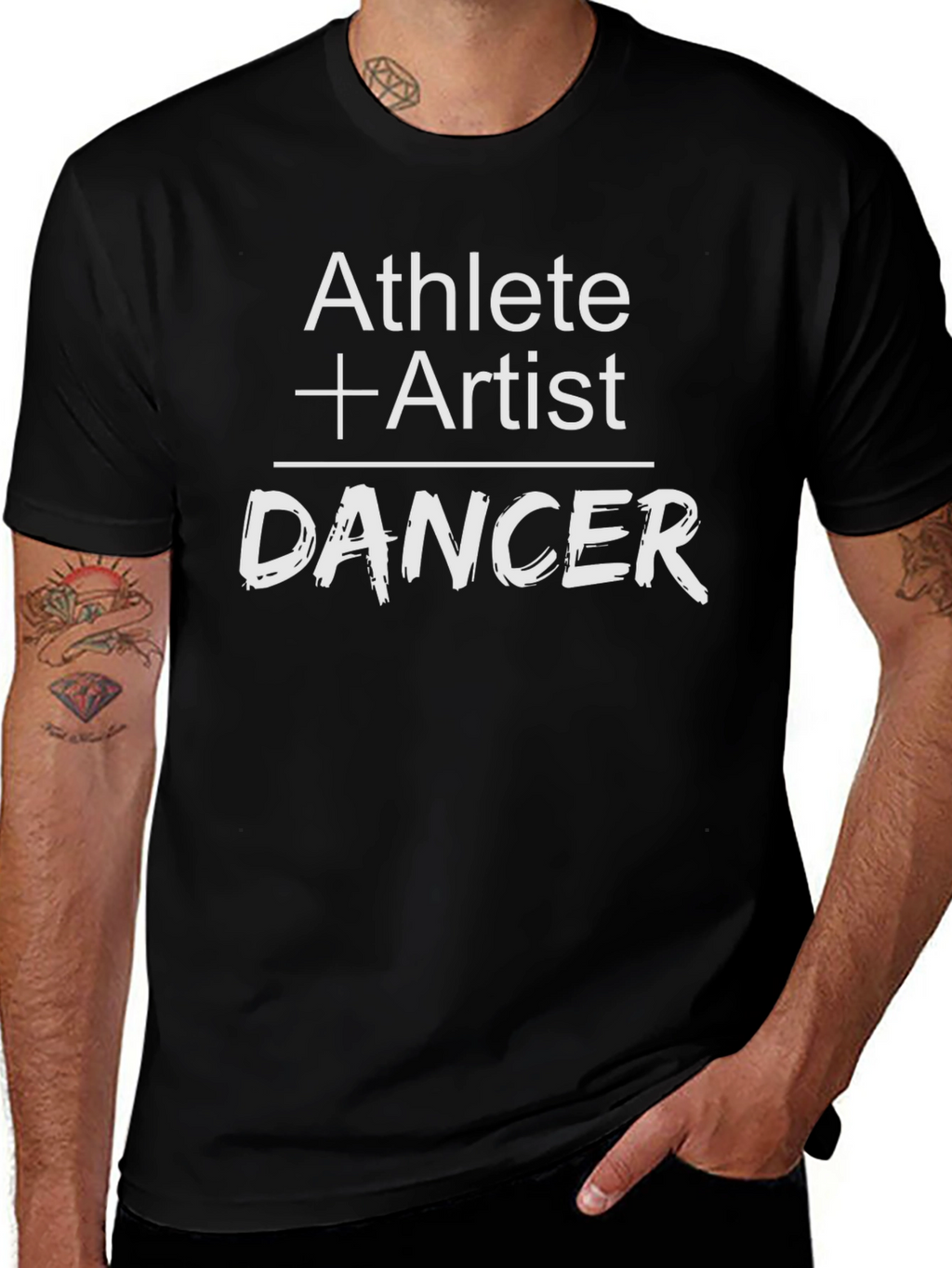 Athlete + Artist = Dancer Graphic Tee