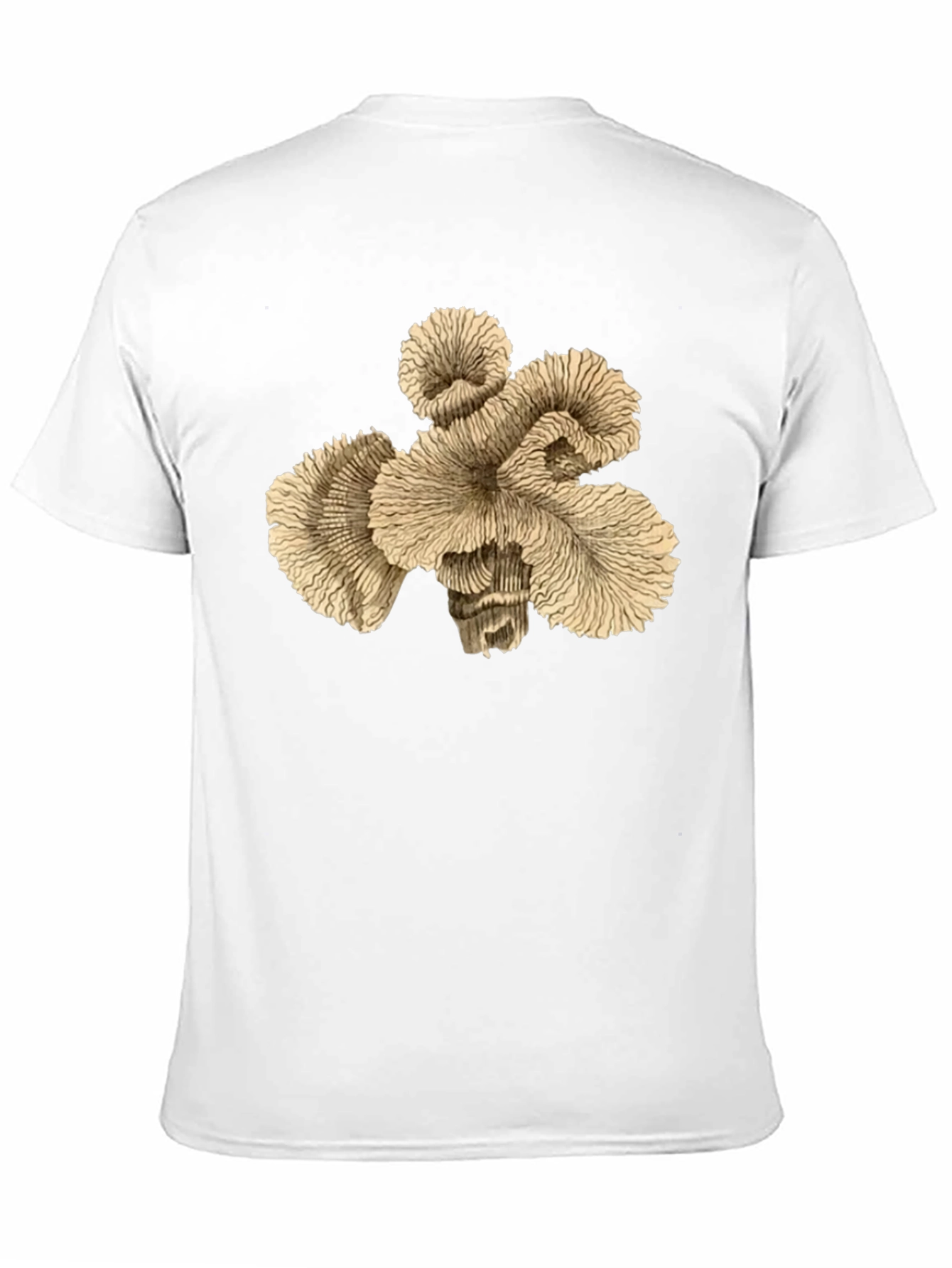 Abstract Coral Graphic Print T-Shirt