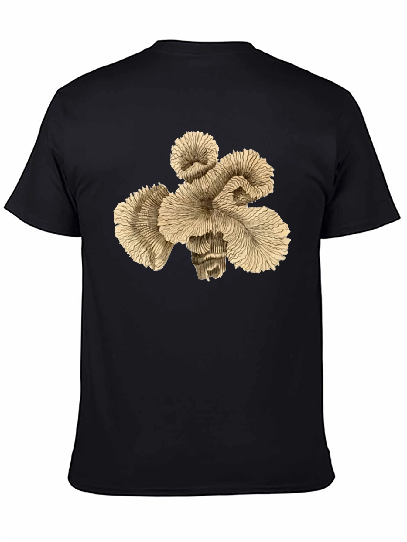 Abstract Coral Graphic Print T-Shirt