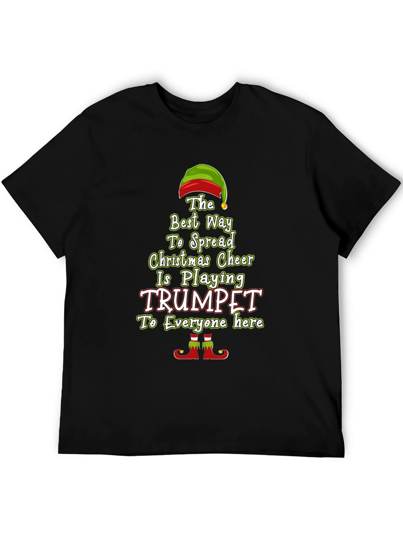 Christmas Trumpet Elf T-Shirt