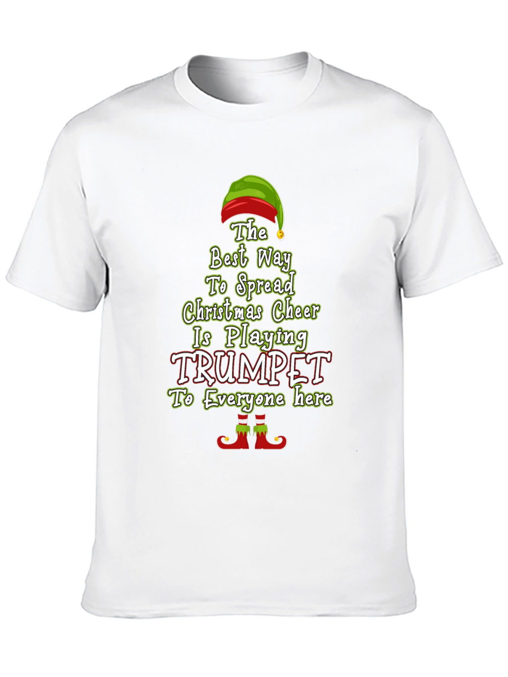 Christmas Trumpet Elf T-Shirt