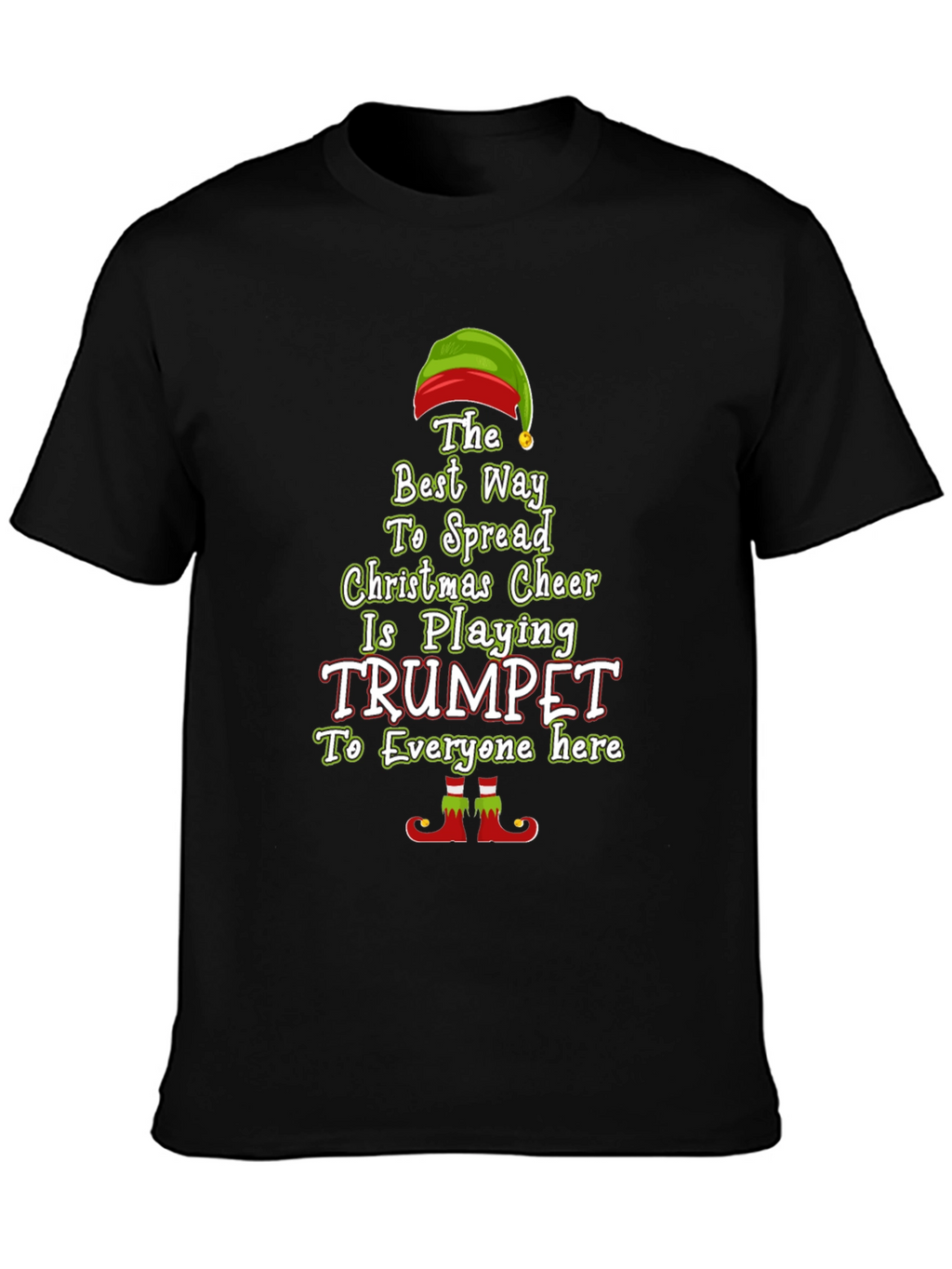Christmas Trumpet Elf T-Shirt