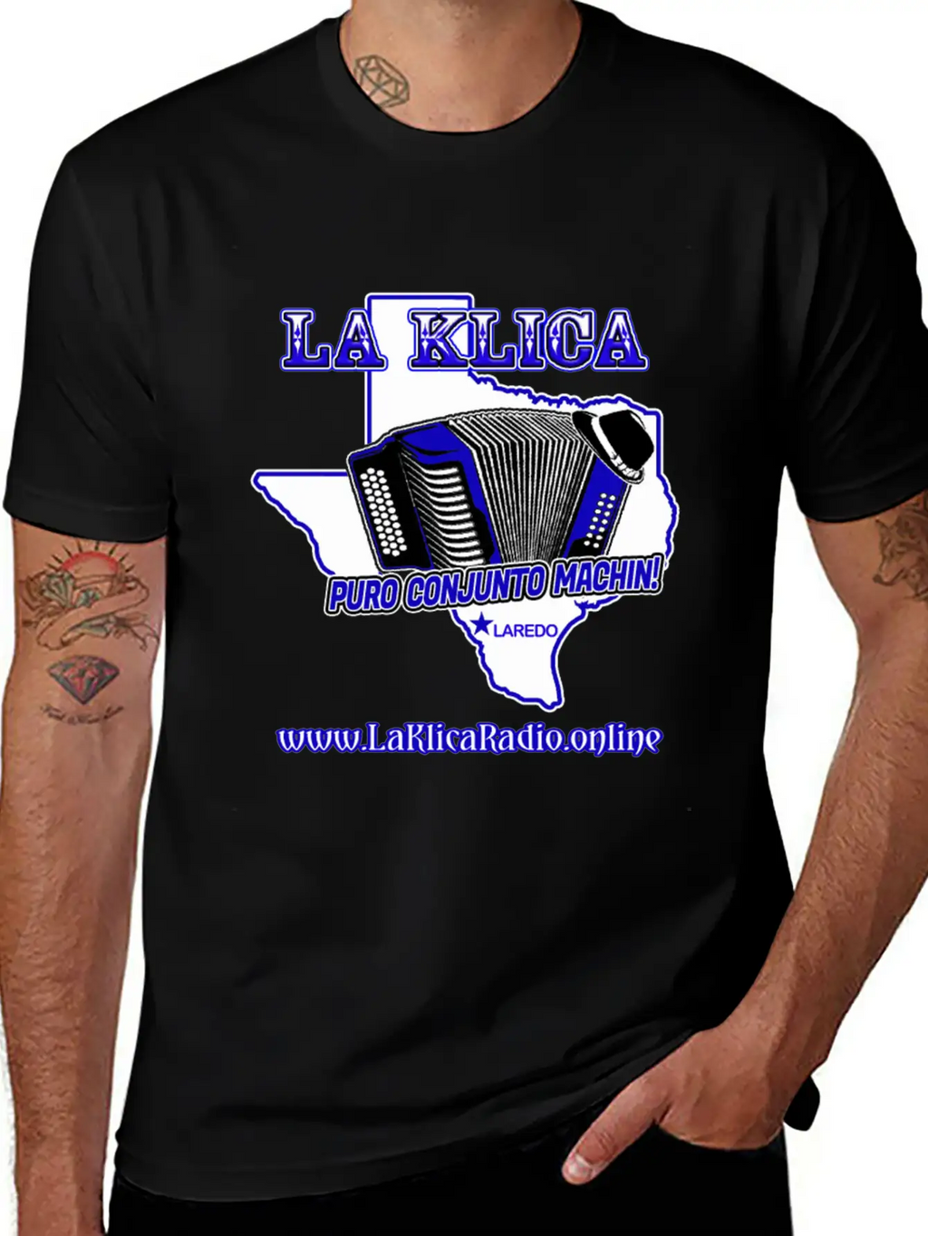La Klica Radio Basic Graphic T-Shirt – Daily Comfort In Soft Cotton