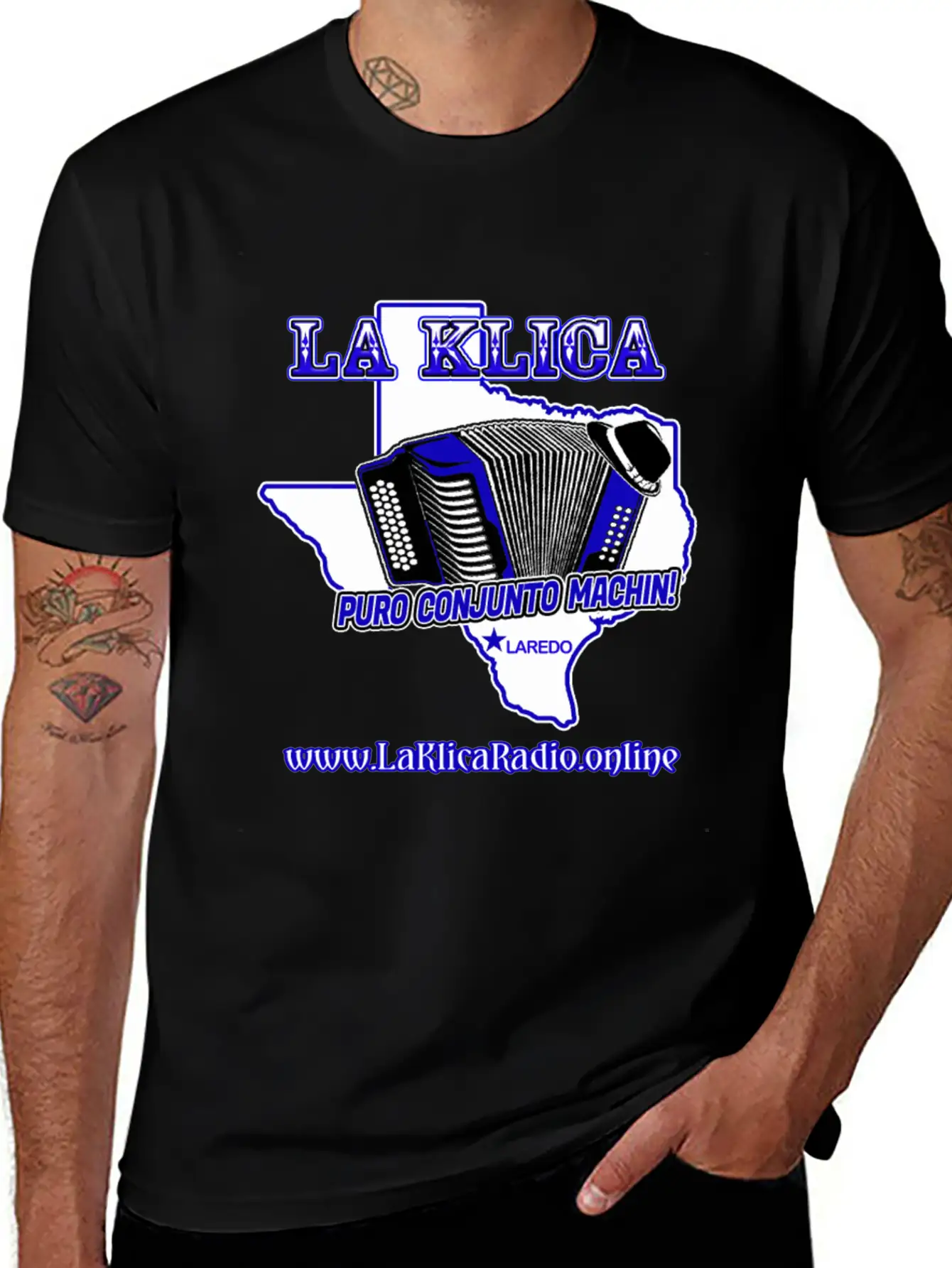 La Klica Radio Basic Graphic T-Shirt – Daily Comfort In Soft Cotton