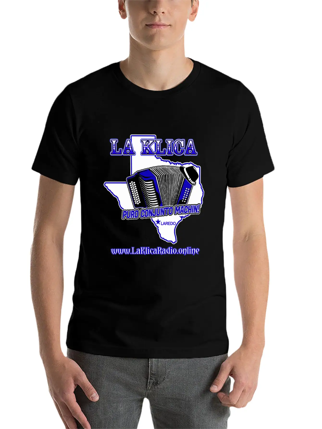 La Klica Radio Basic Graphic T-Shirt – Daily Comfort In Soft Cotton