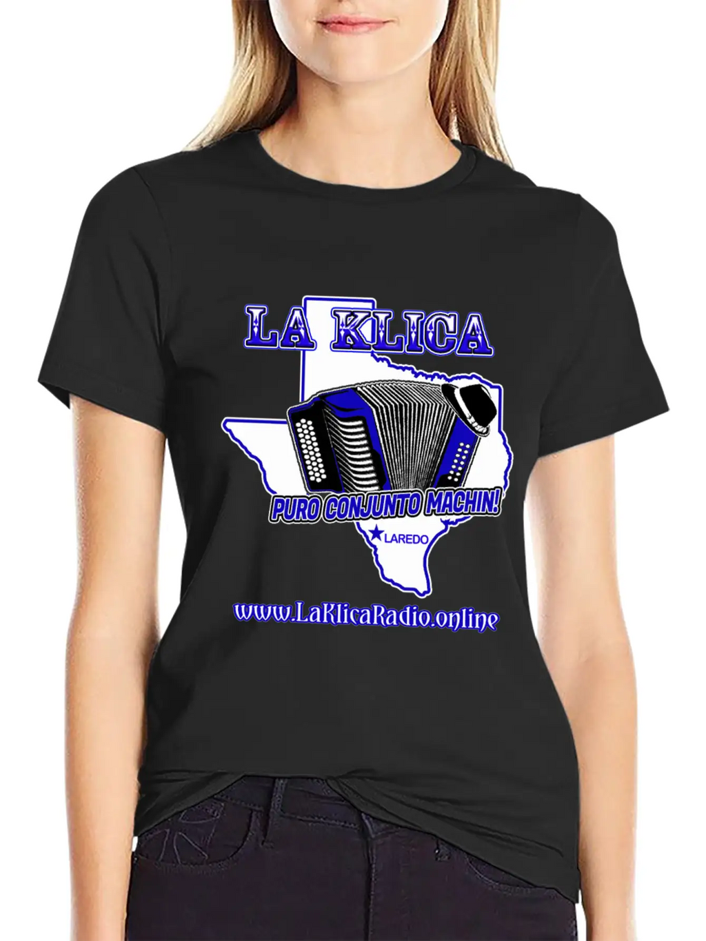La Klica Radio Basic Graphic T-Shirt – Daily Comfort In Soft Cotton