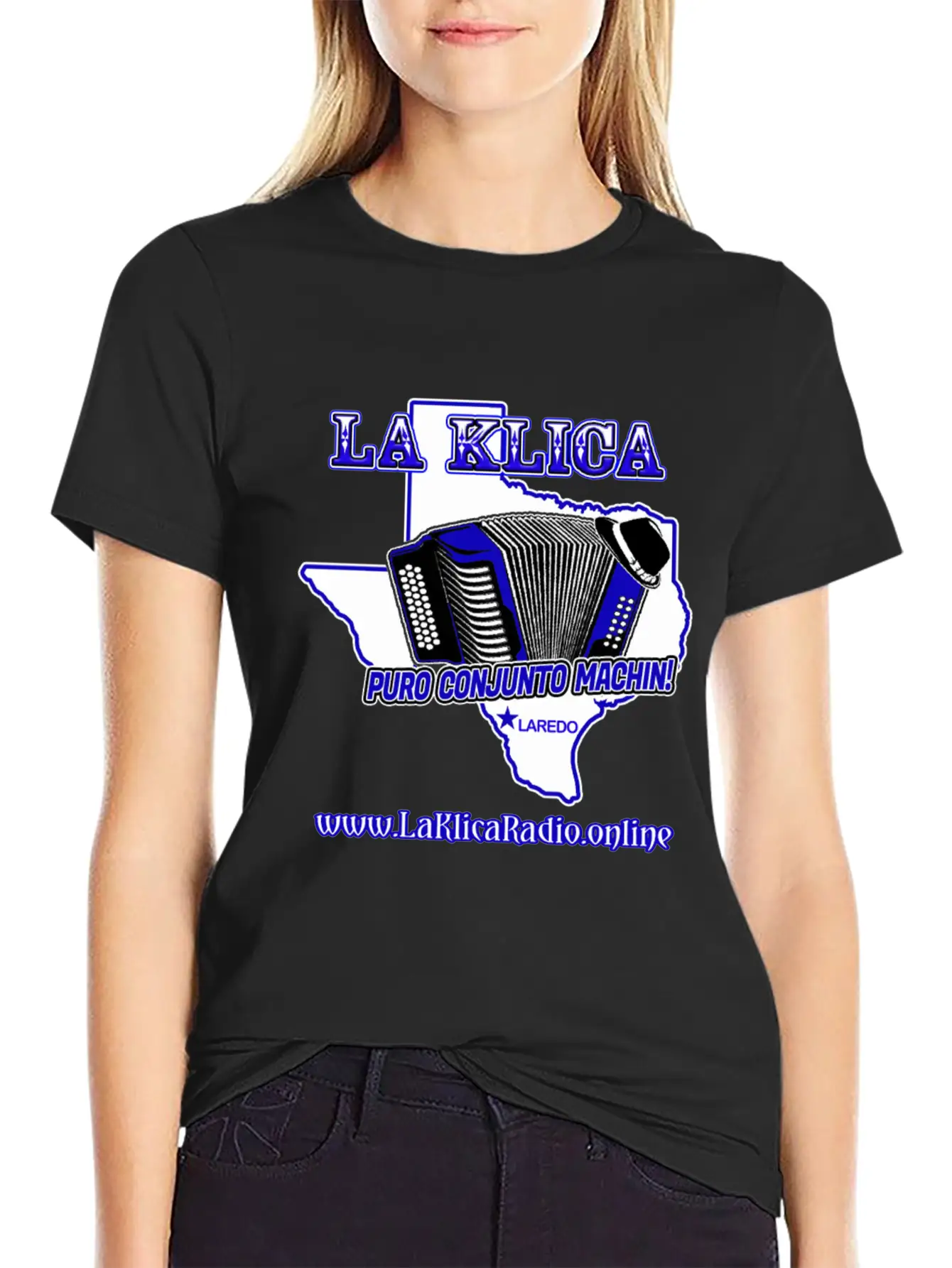 La Klica Radio Basic Graphic T-Shirt – Daily Comfort In Soft Cotton