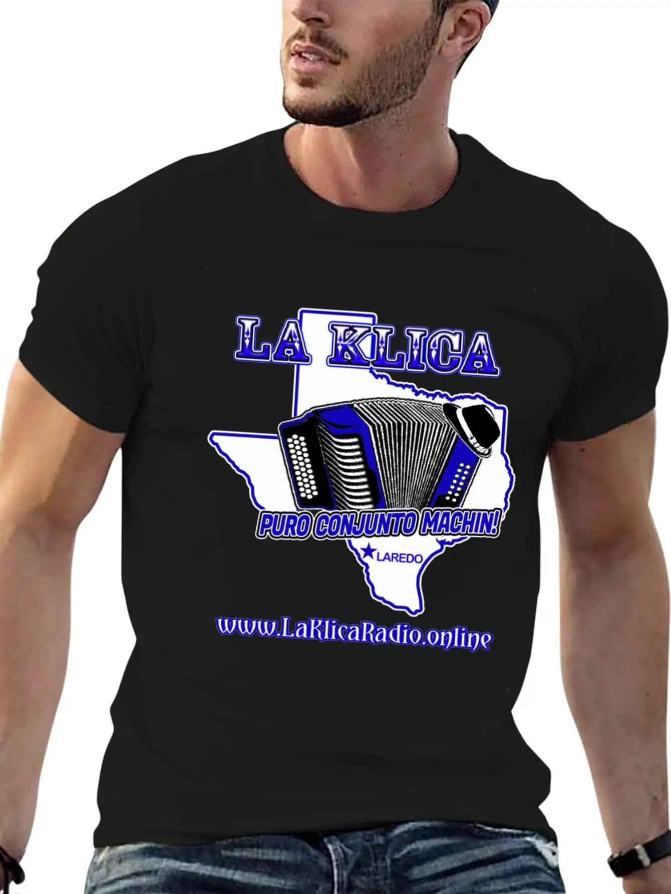 La Klica Radio Basic Graphic T-Shirt – Daily Comfort In Soft Cotton