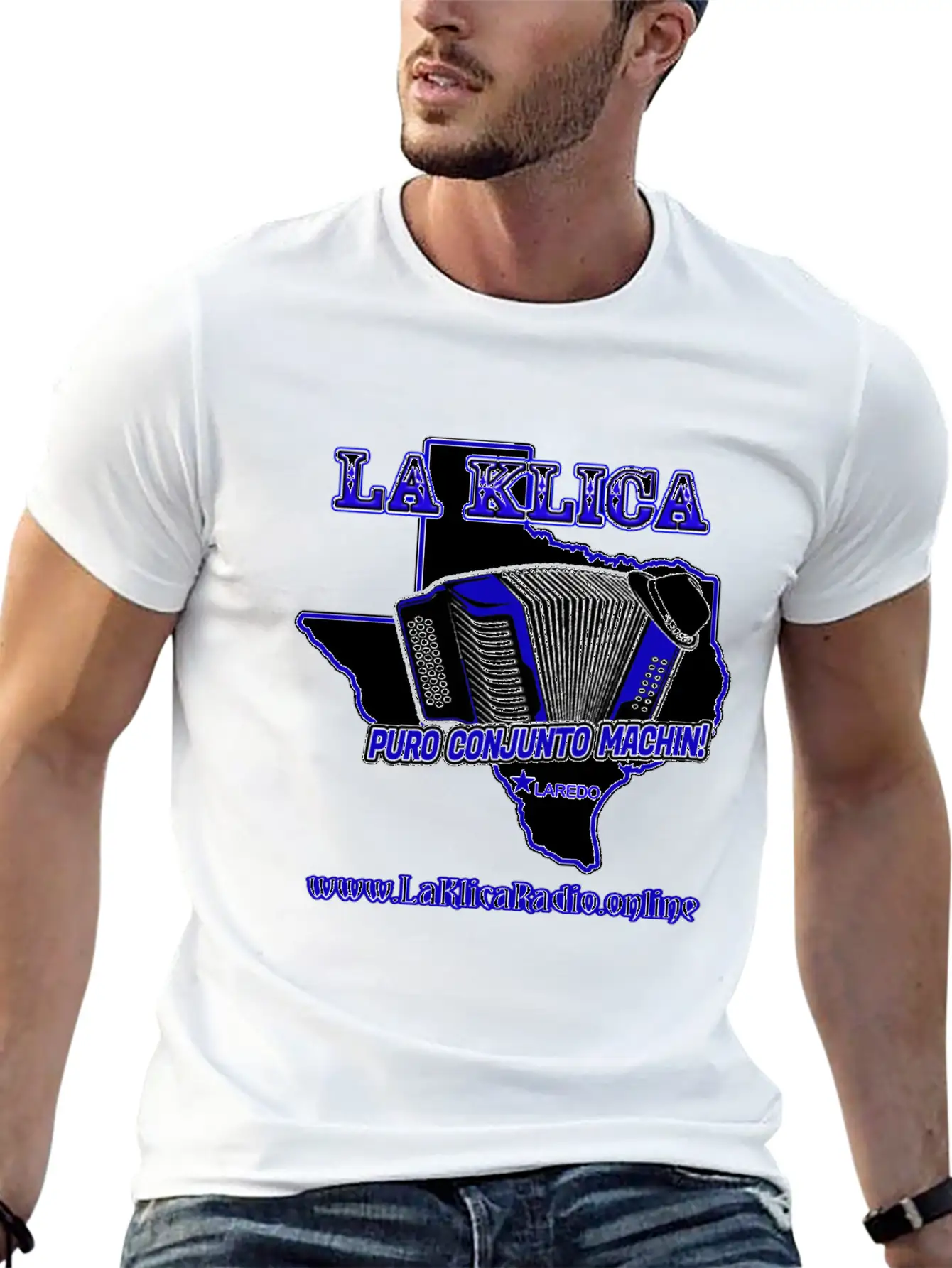 La Klica Radio Basic Graphic T-Shirt – Daily Comfort In Soft Cotton