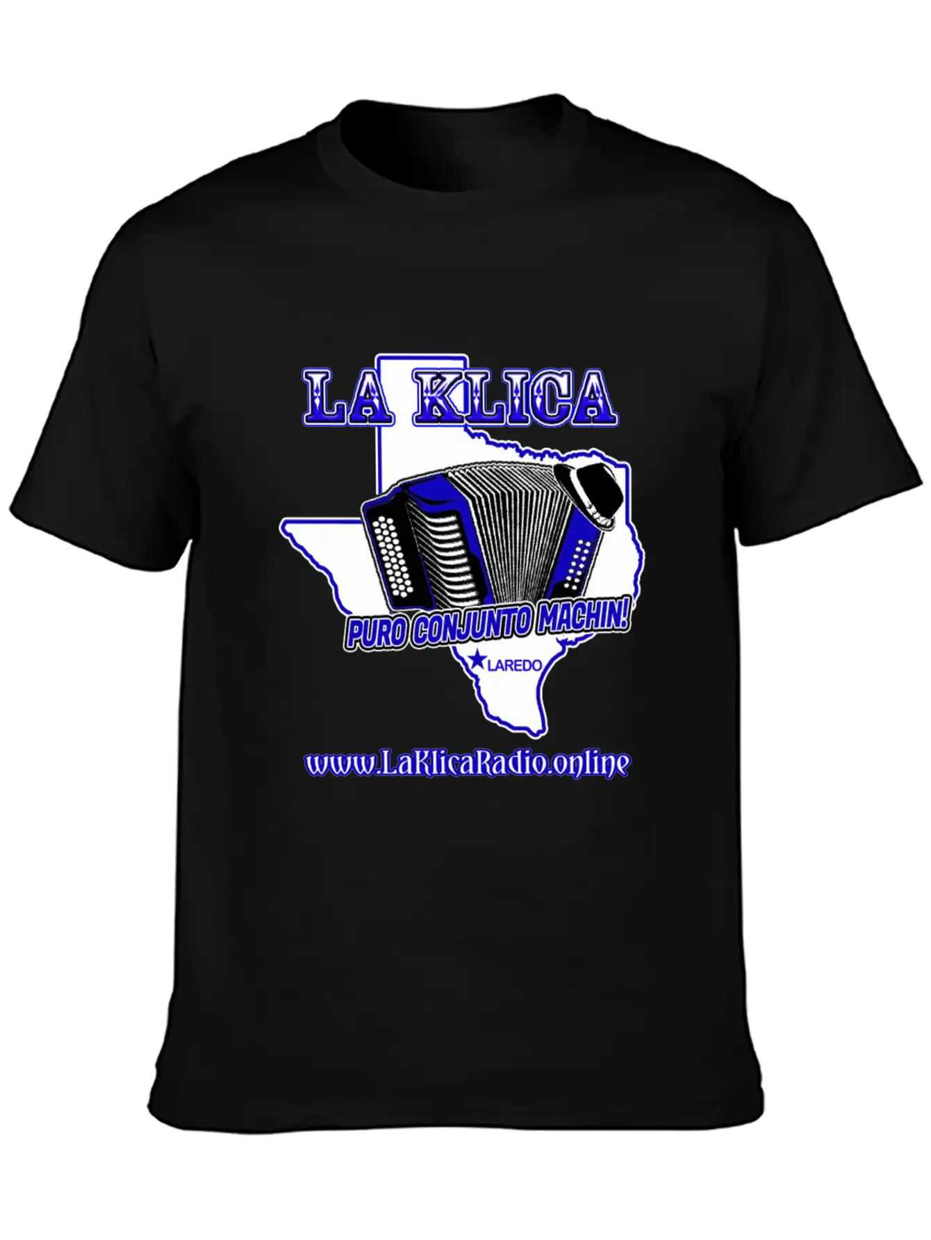 La Klica Radio Basic Graphic T-Shirt – Daily Comfort In Soft Cotton