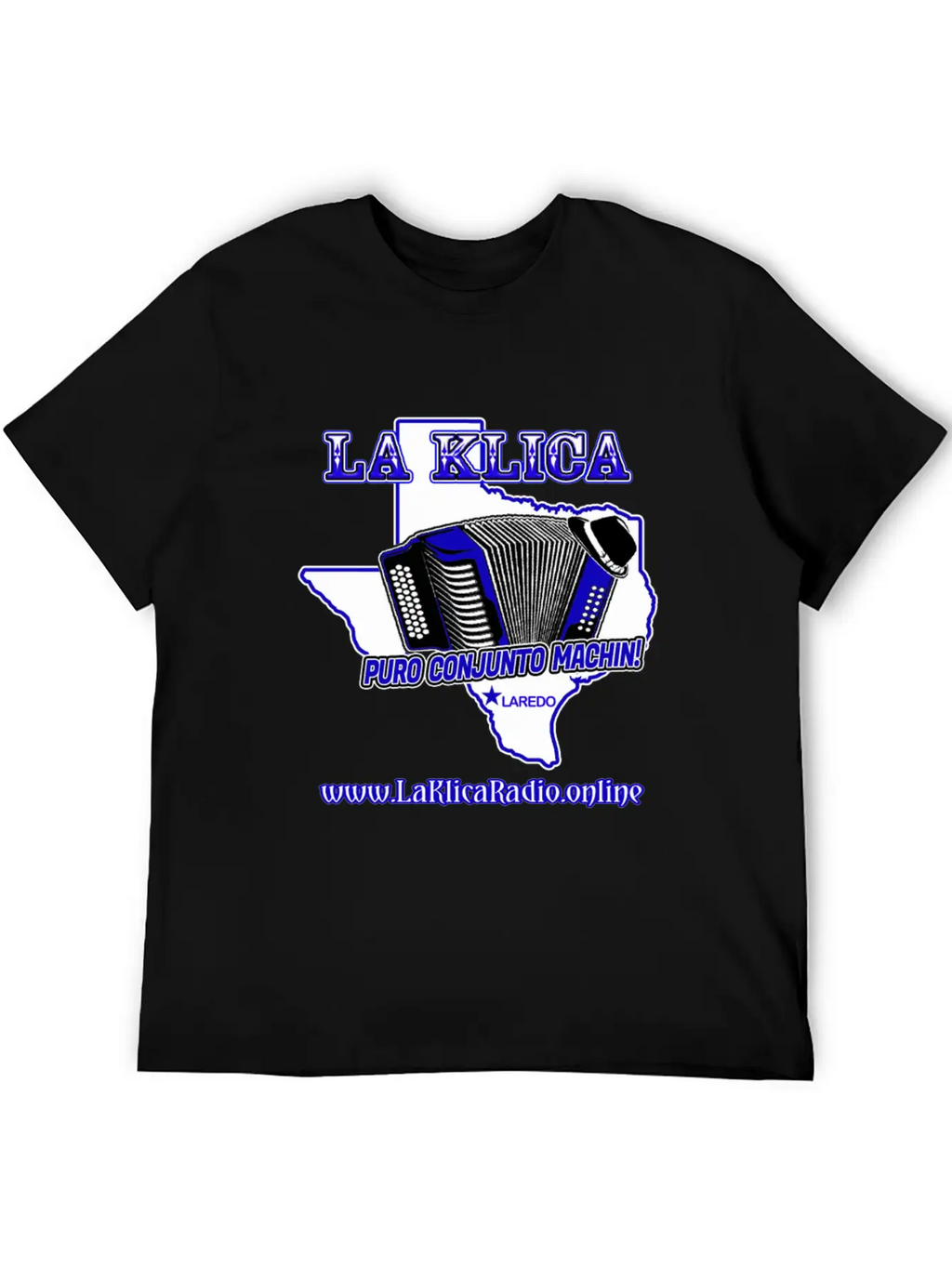 La Klica Radio Basic Graphic T-Shirt – Daily Comfort In Soft Cotton