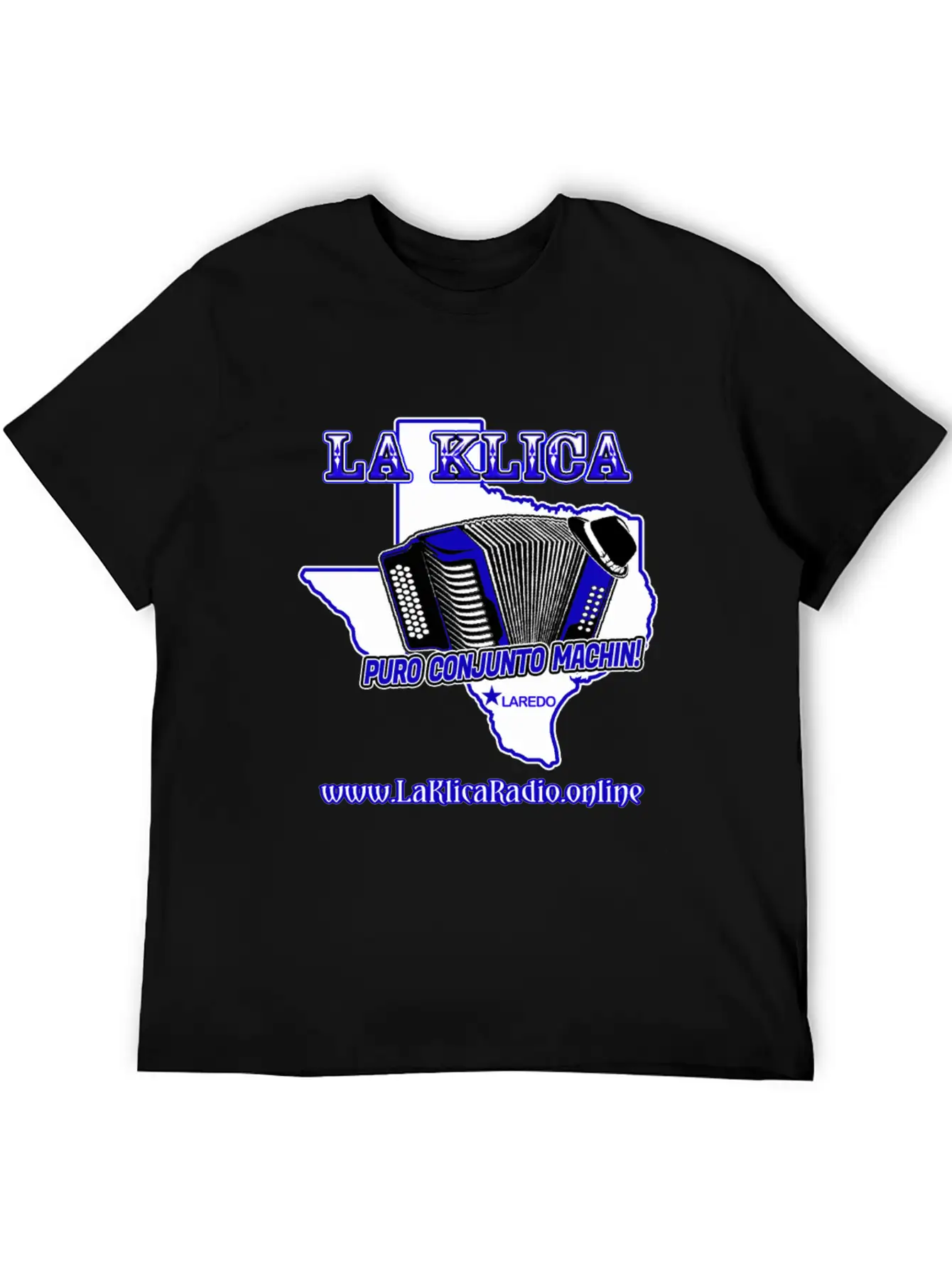 La Klica Radio Basic Graphic T-Shirt – Daily Comfort In Soft Cotton