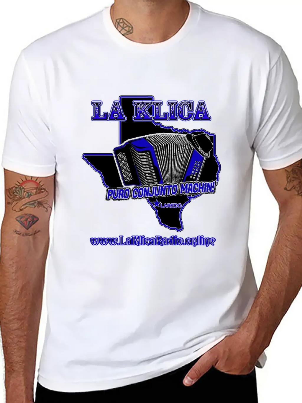 La Klica Radio Basic Graphic T-Shirt – Daily Comfort In Soft Cotton
