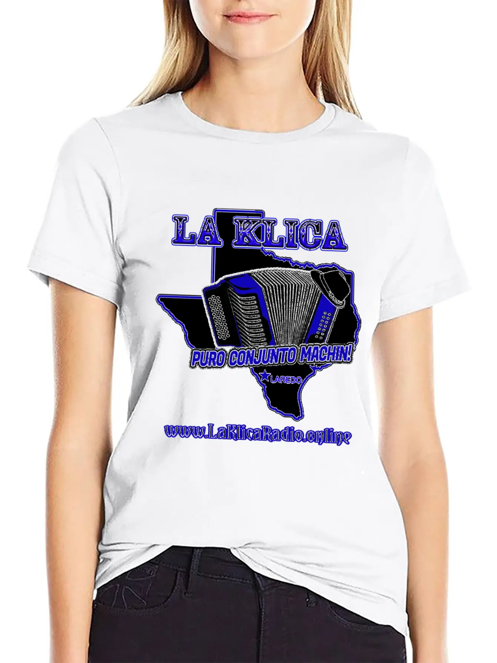 La Klica Radio Basic Graphic T-Shirt – Daily Comfort In Soft Cotton