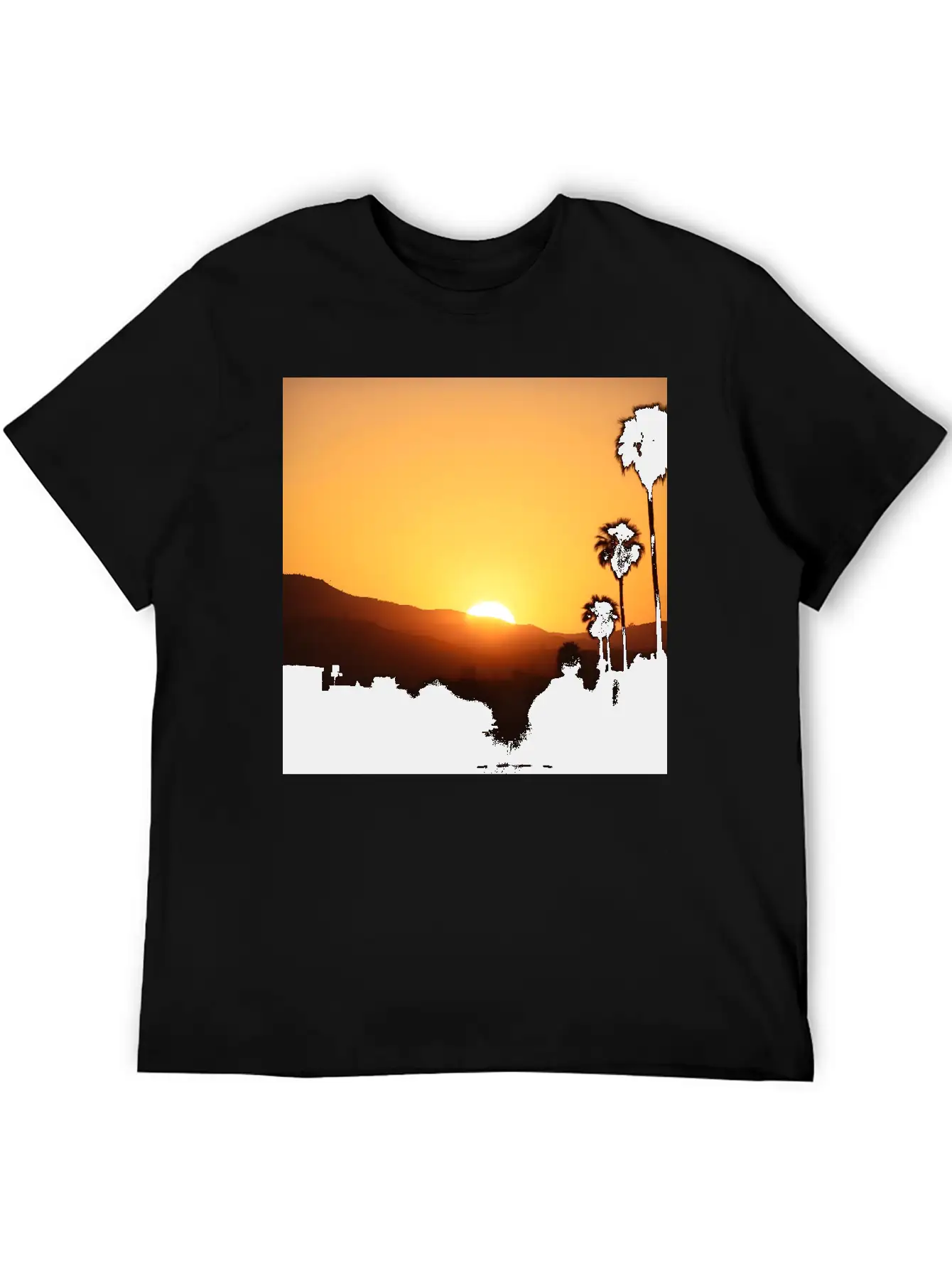 LA Sunset Classic Cotton Tee – Unisex Comfort For Any Season