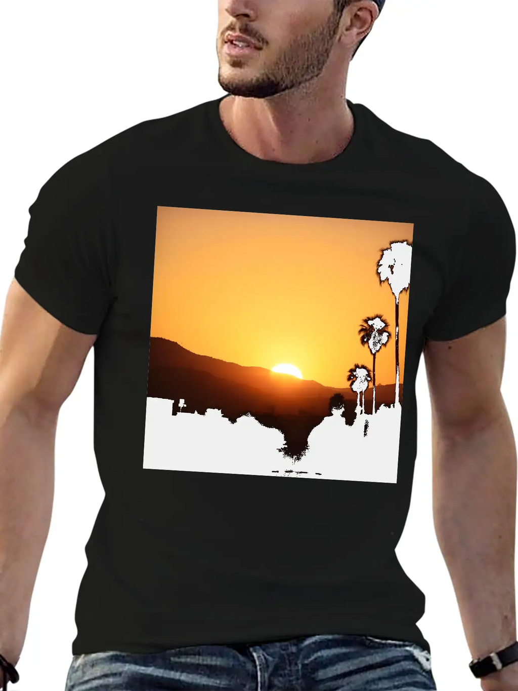 LA Sunset Classic Cotton Tee – Unisex Comfort For Any Season