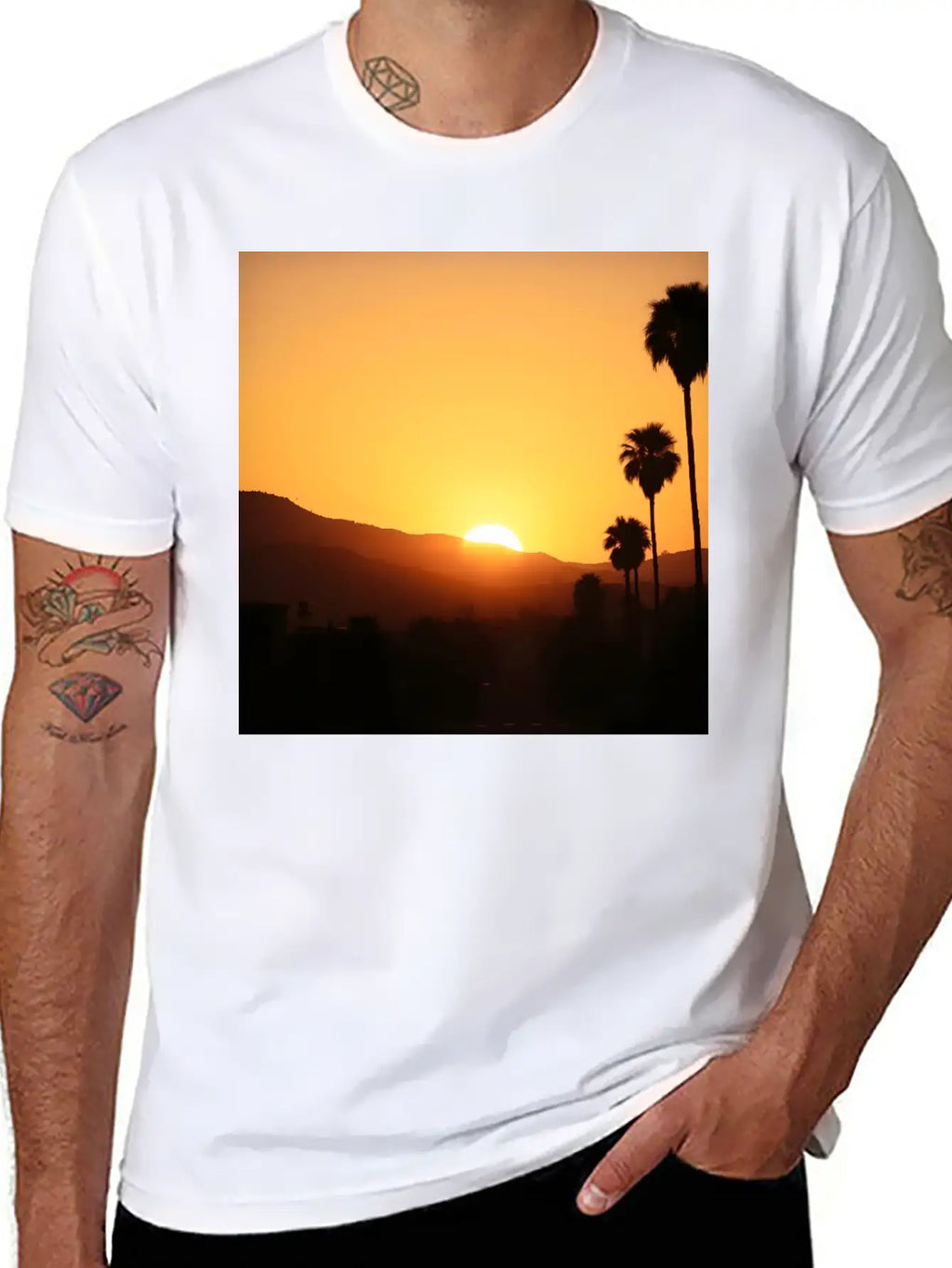 LA Sunset Classic Cotton Tee – Unisex Comfort For Any Season