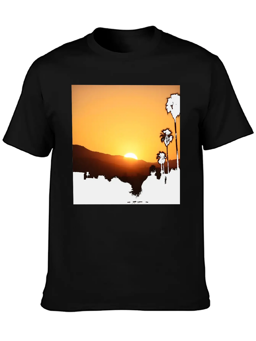 LA Sunset Classic Cotton Tee – Unisex Comfort For Any Season