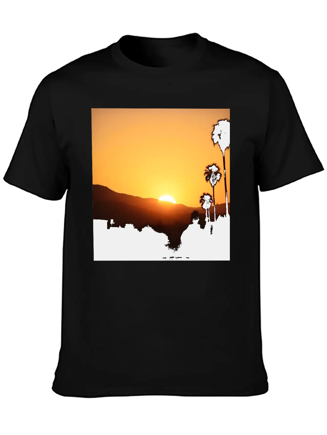 LA Sunset Classic Cotton Tee – Unisex Comfort For Any Season