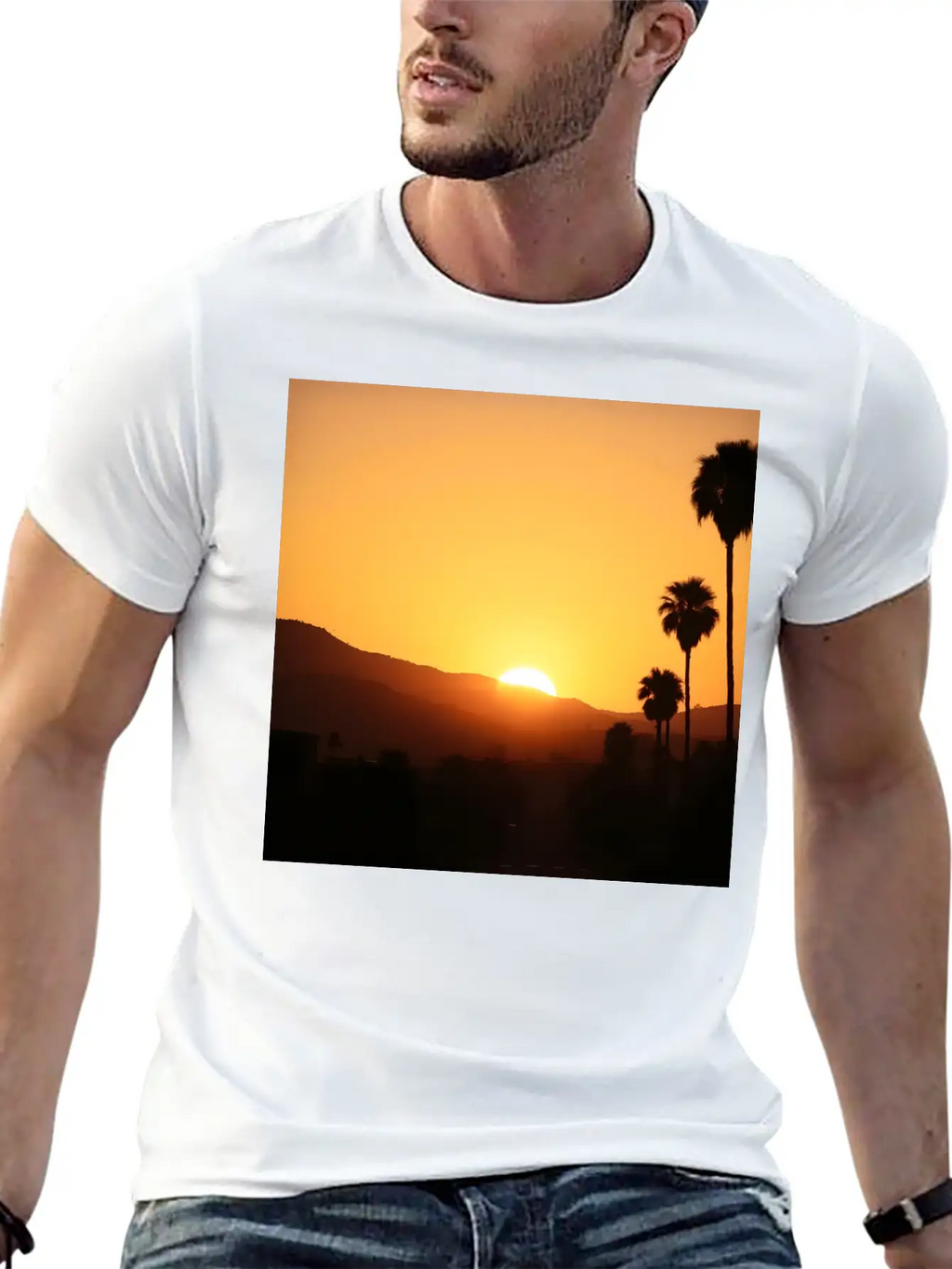 LA Sunset Classic Cotton Tee – Unisex Comfort For Any Season