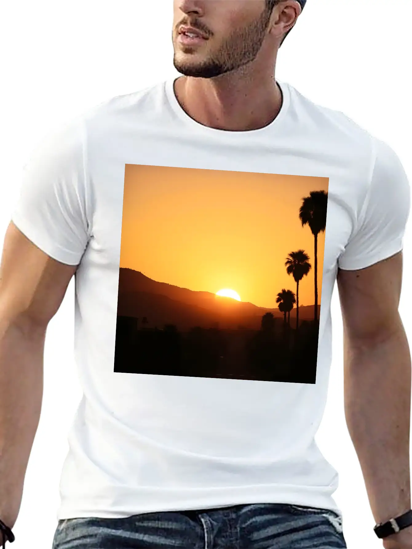 LA Sunset Classic Cotton Tee – Unisex Comfort For Any Season