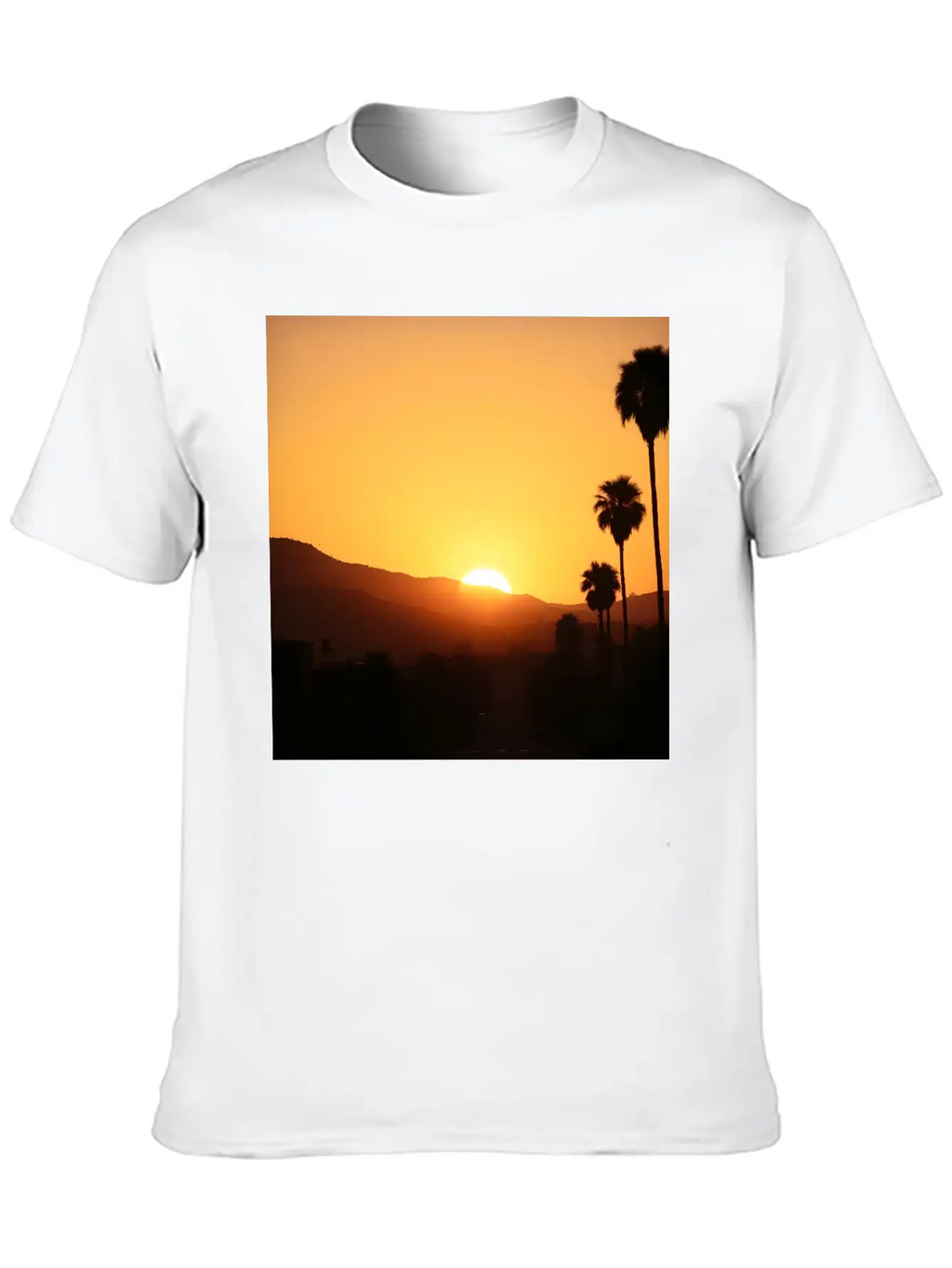 LA Sunset Classic Cotton Tee – Unisex Comfort For Any Season