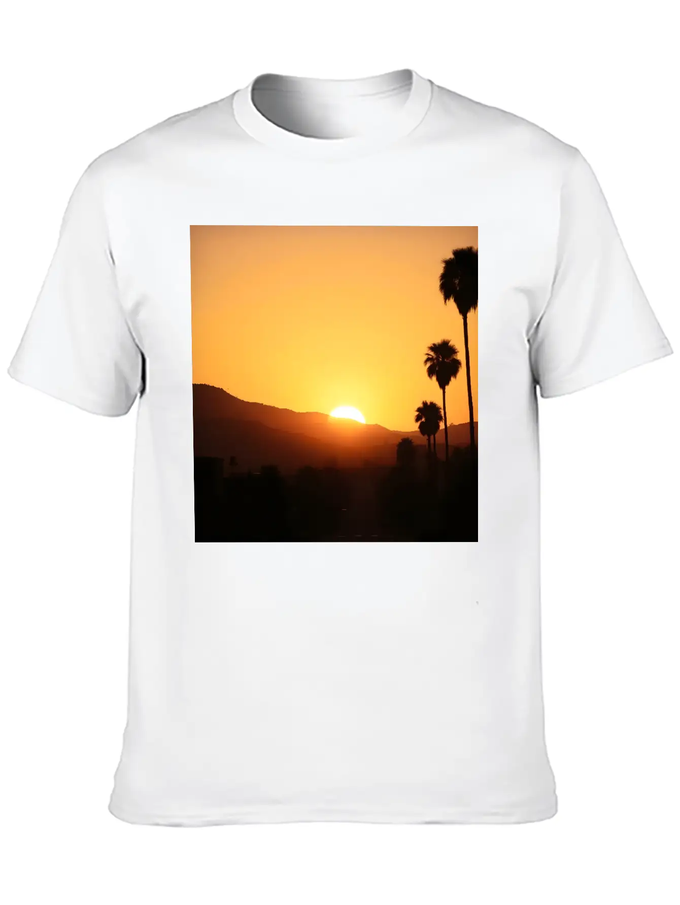 LA Sunset Classic Cotton Tee – Unisex Comfort For Any Season