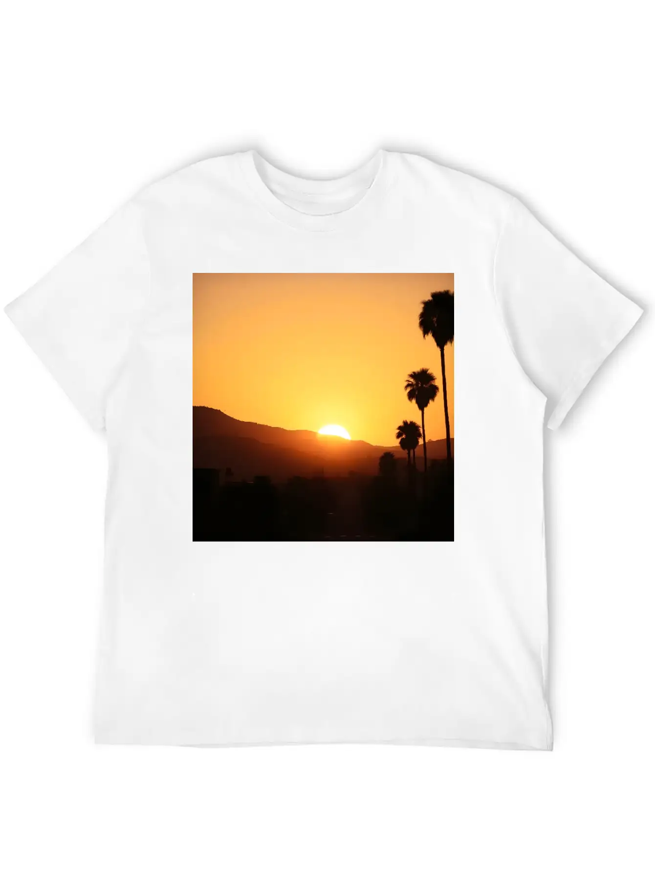 LA Sunset Classic Cotton Tee – Unisex Comfort For Any Season