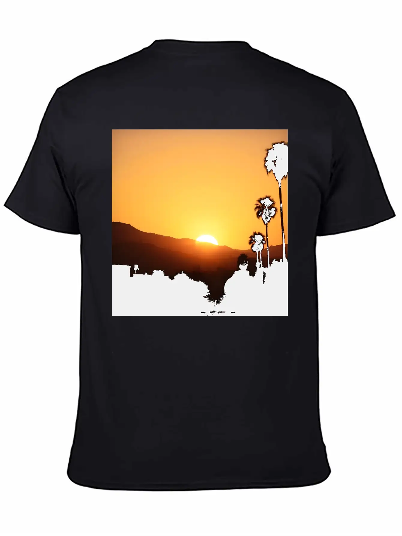 LA Sunset Classic Cotton Tee – Unisex Comfort For Any Season