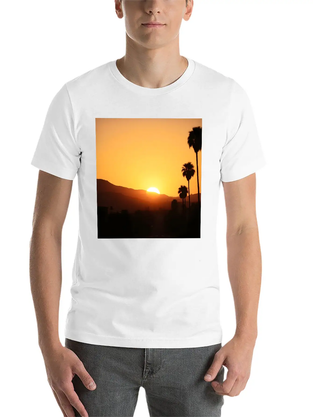 LA Sunset Classic Cotton Tee – Unisex Comfort For Any Season