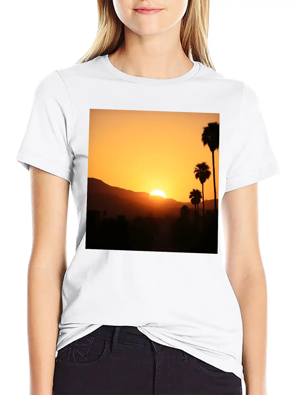 LA Sunset Classic Cotton Tee – Unisex Comfort For Any Season
