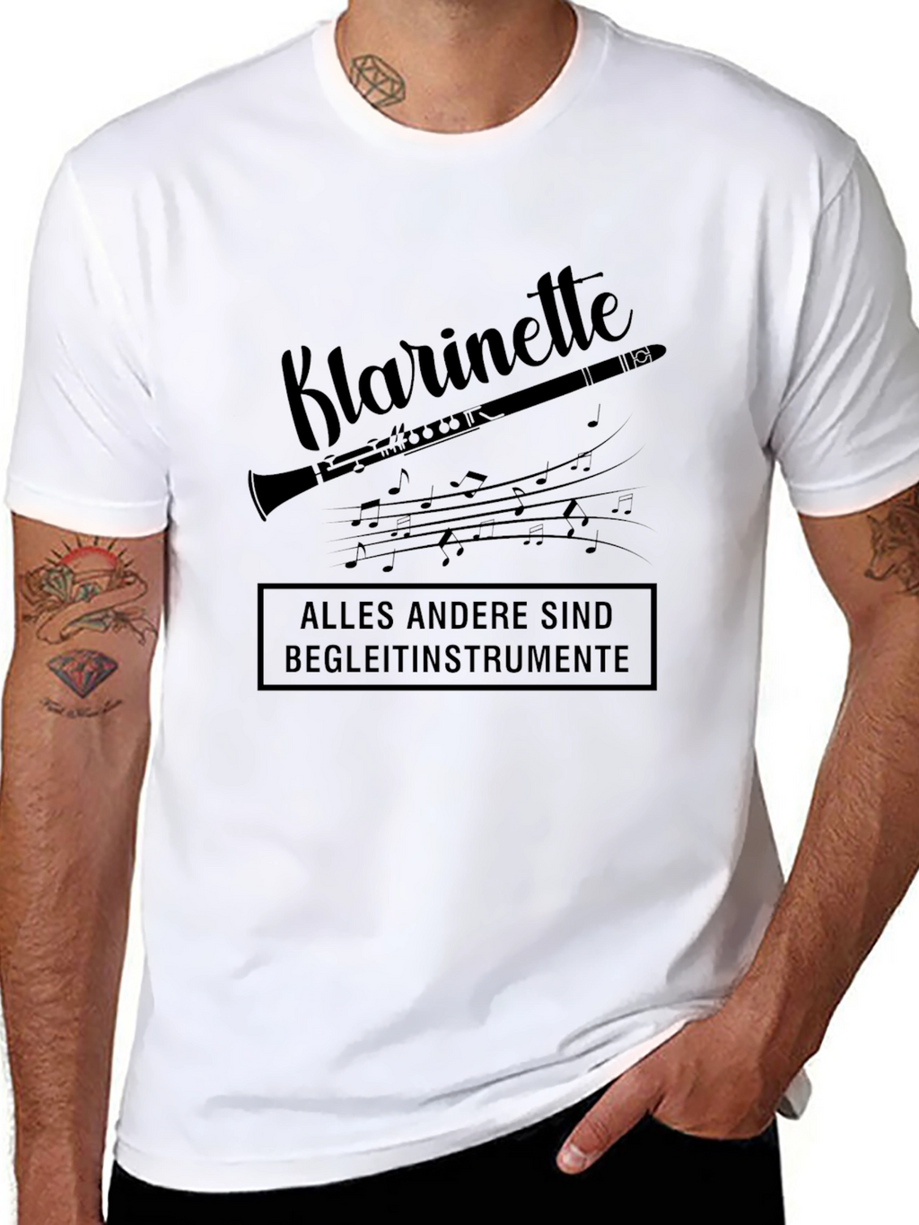 Klarinette T-Shirt - Musician Gift Funny Clarinet Tee