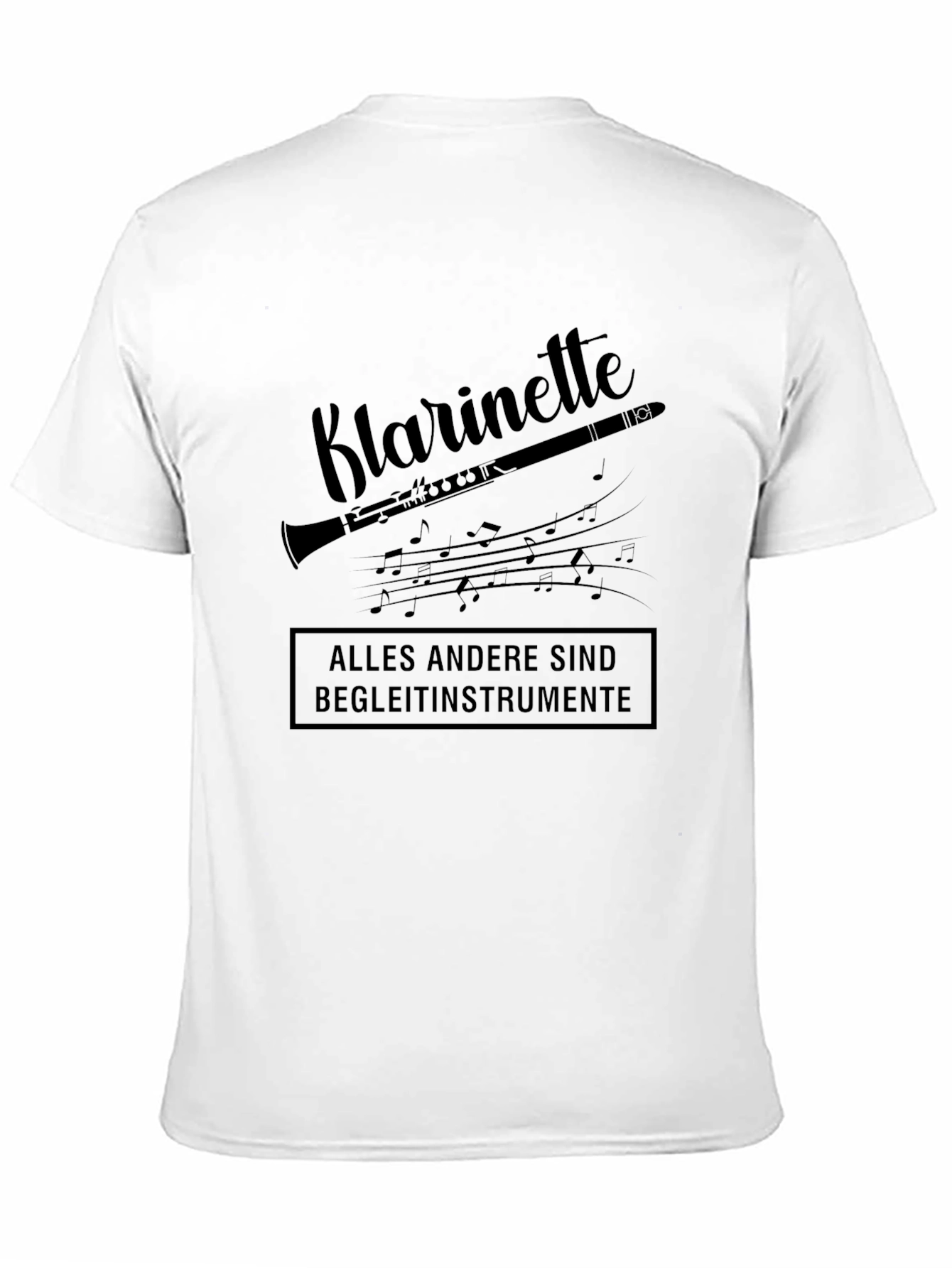 Klarinette T-Shirt - Musician Gift Funny Clarinet Tee